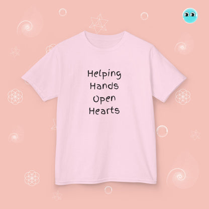 Helping Hands Open Hearts Tee