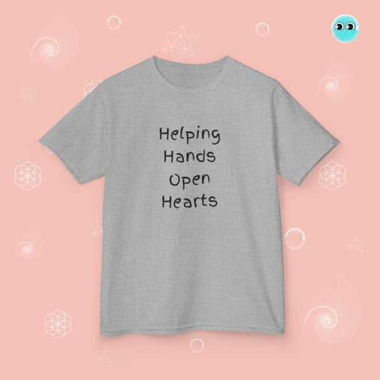 Helping Hands Open Hearts Tee