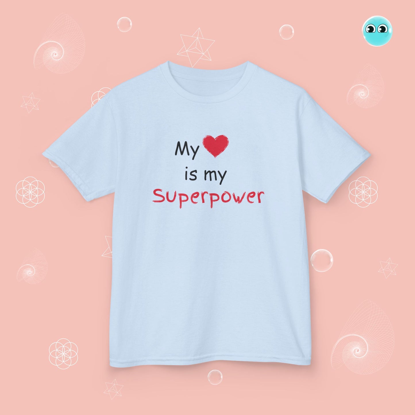 My Heart is My Superpower Tee