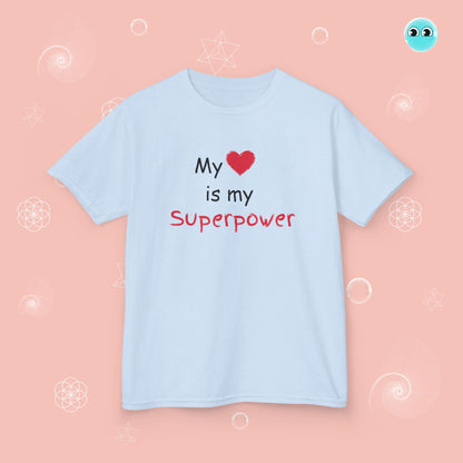 My Heart is My Superpower Tee