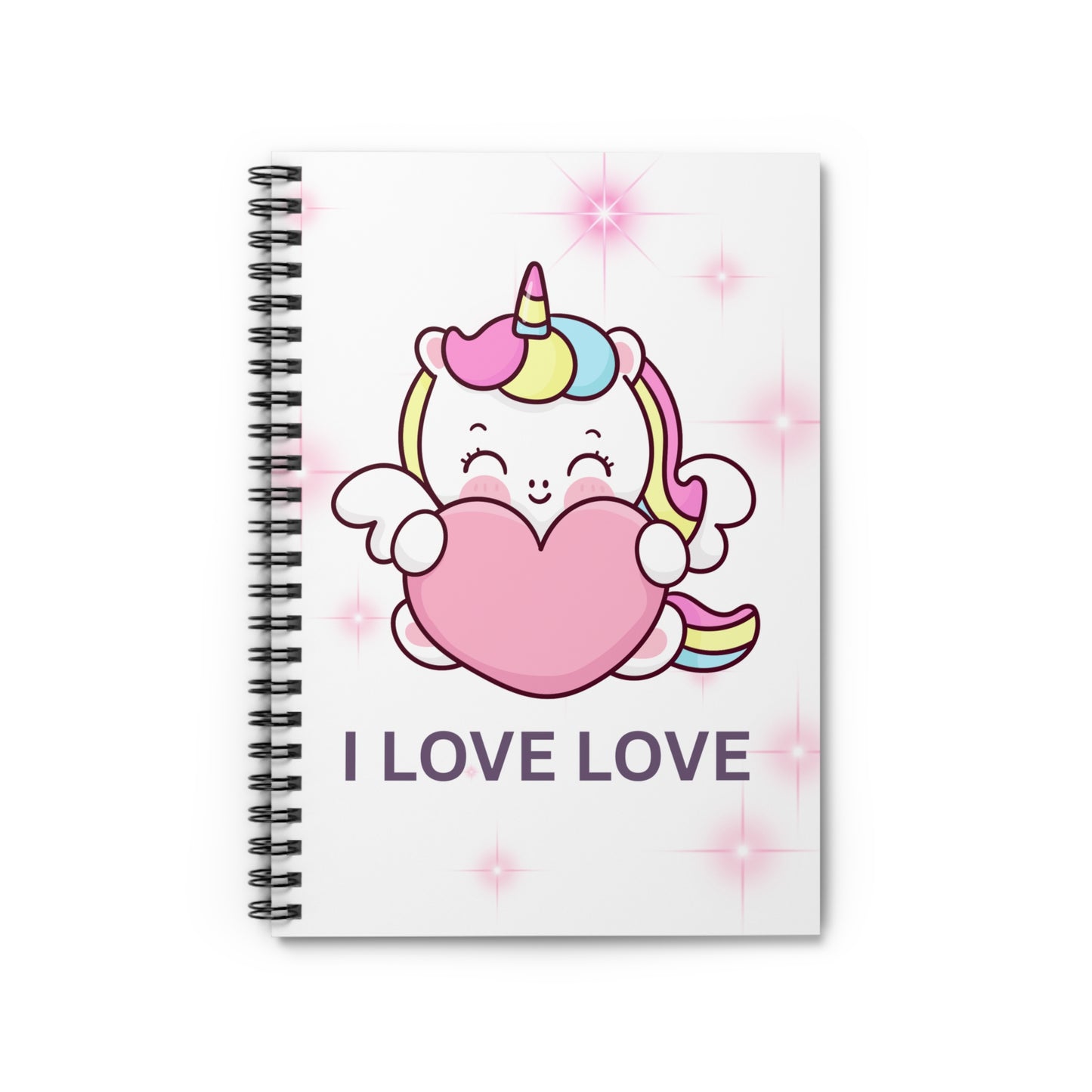 I Love Love Notebook