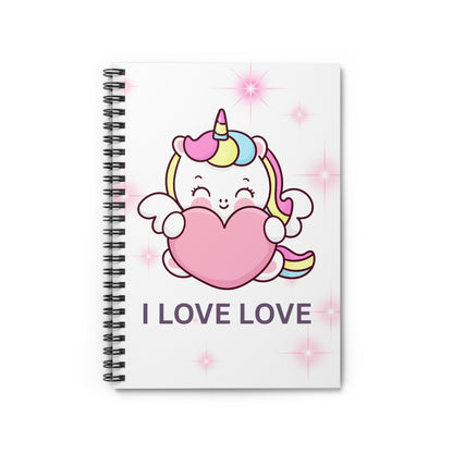 I Love Love Notebook