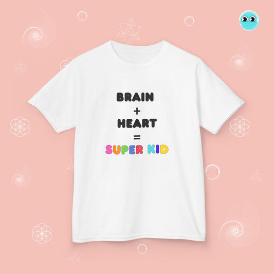 Brain Heart Super Kid Tee