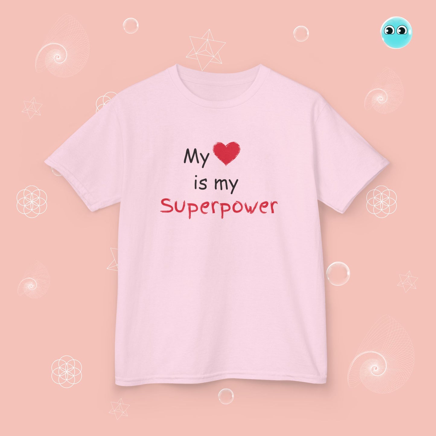 My Heart is My Superpower Tee