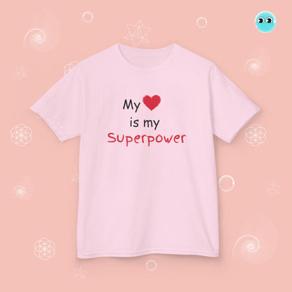 My Heart is My Superpower Tee