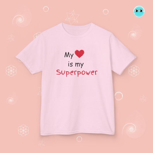 My Heart is My Superpower Tee