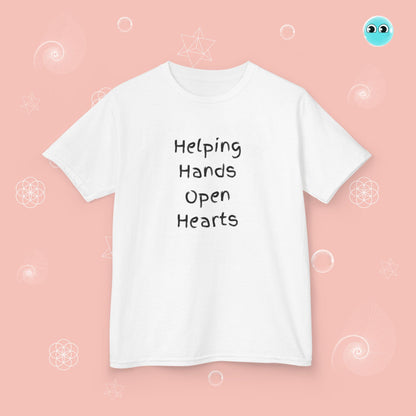 Helping Hands Open Hearts Tee