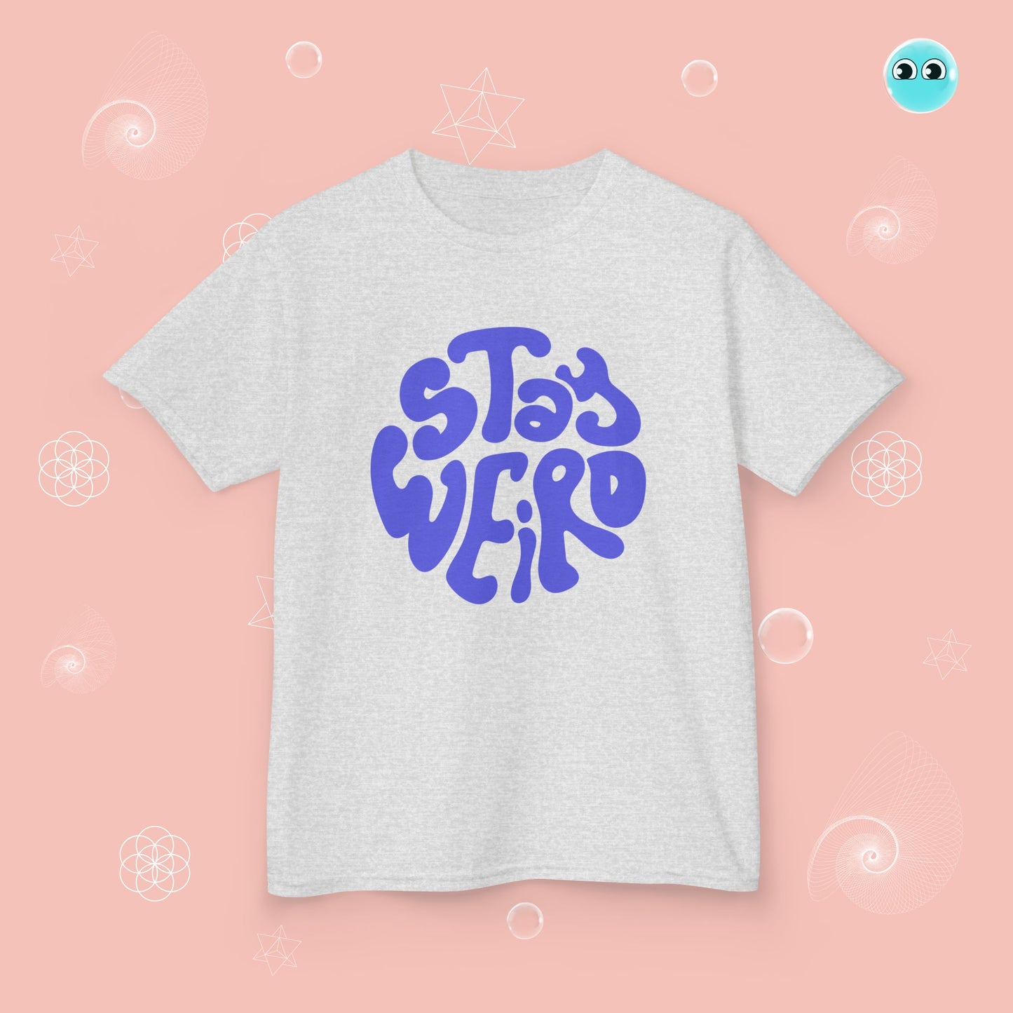 Stay Weird Blue Tee