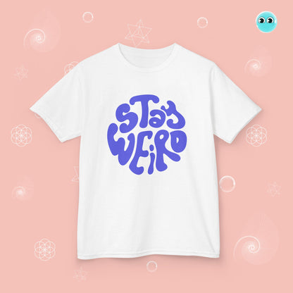 Stay Weird Blue Tee