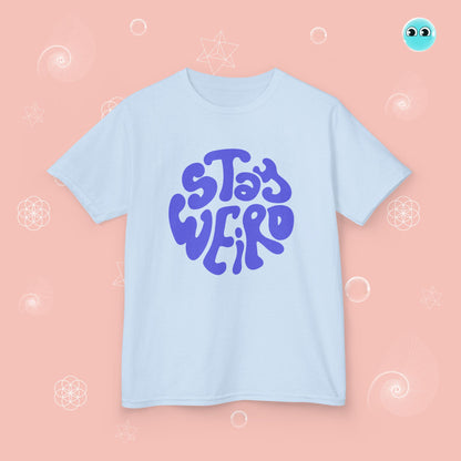 Stay Weird Blue Tee