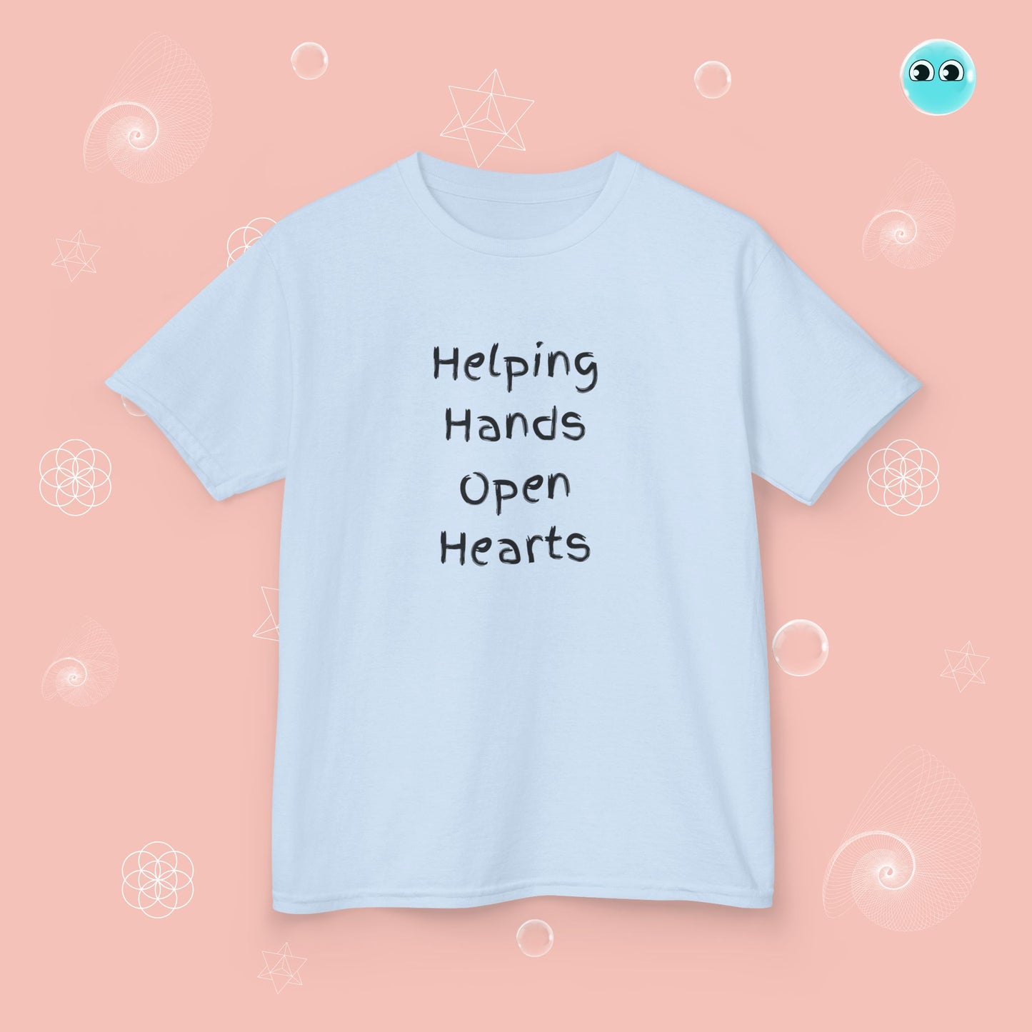 Helping Hands Open Hearts Tee