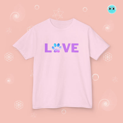 Love Dog Purple Tee