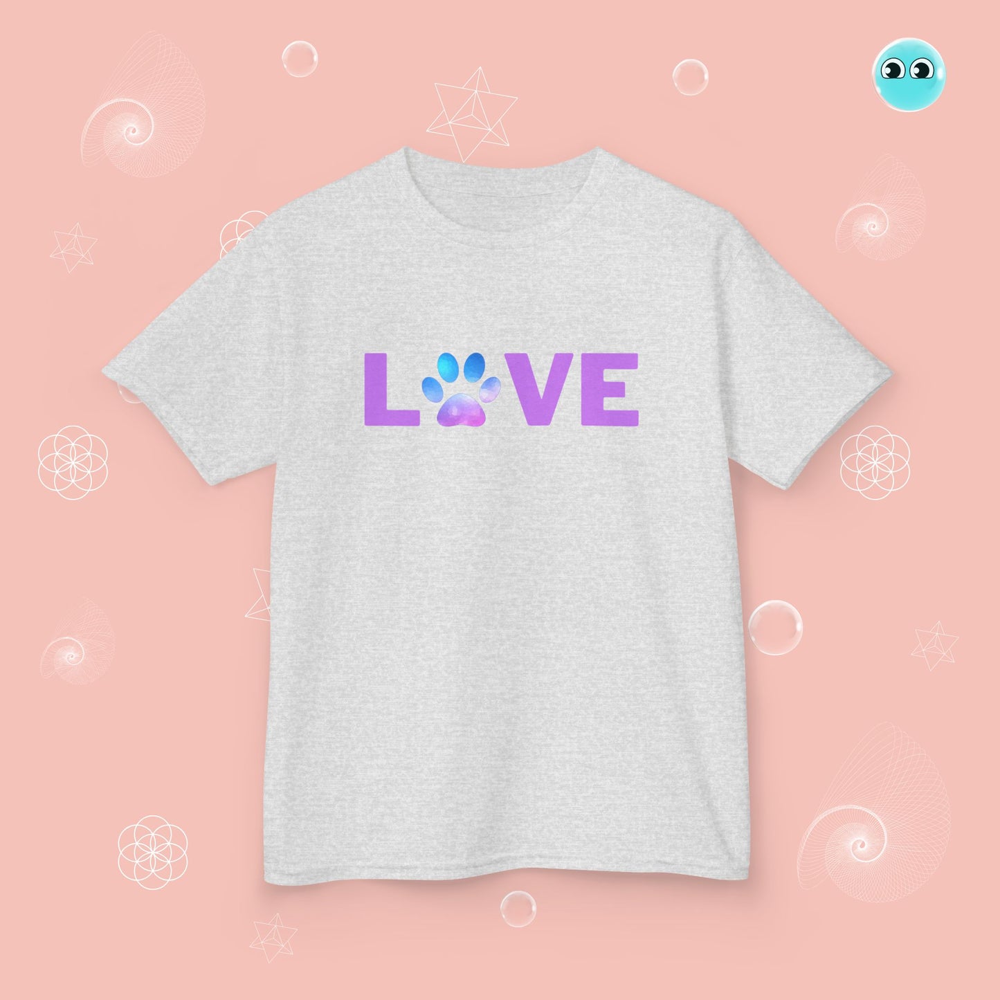 Love Dog Purple Tee