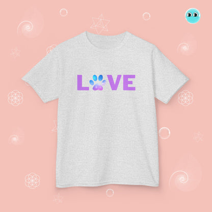 Love Dog Purple Tee