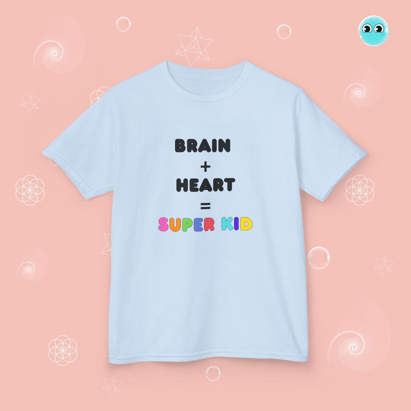 Brain Heart Super Kid Tee