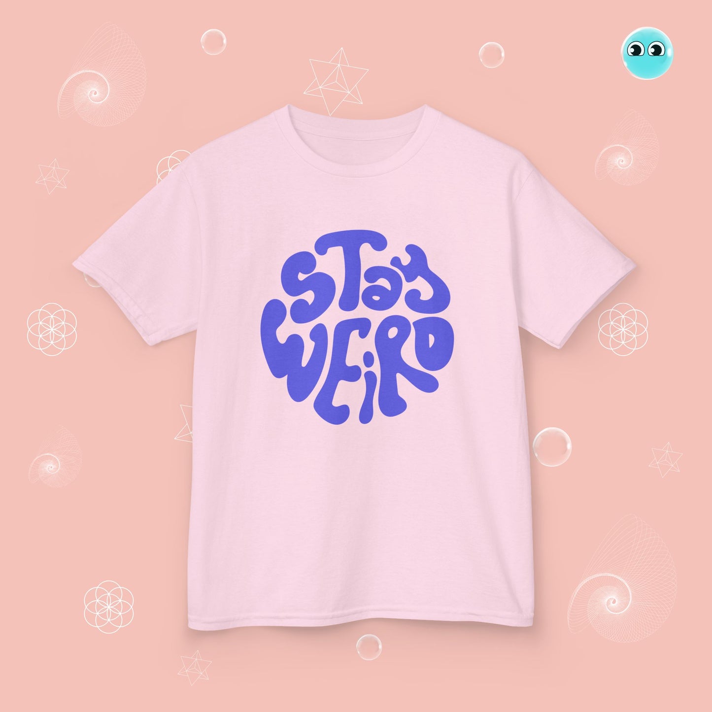 Stay Weird Blue Tee