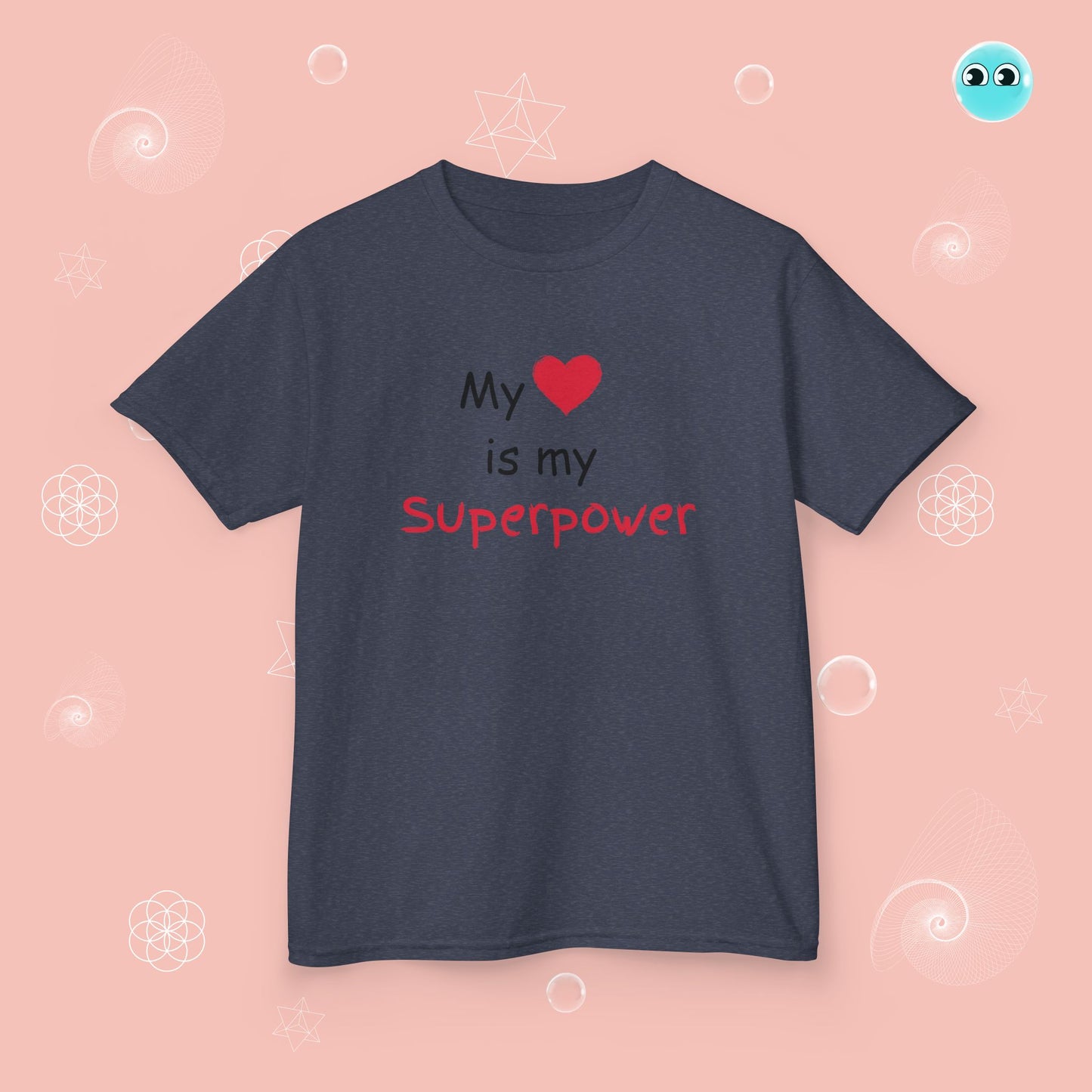 My Heart is My Superpower Tee