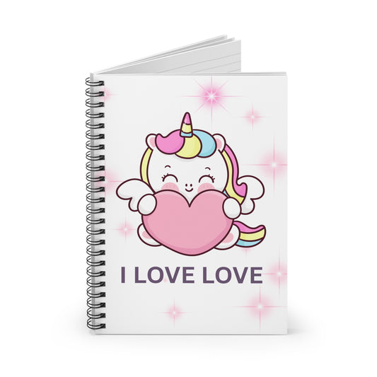 I Love Love Notebook