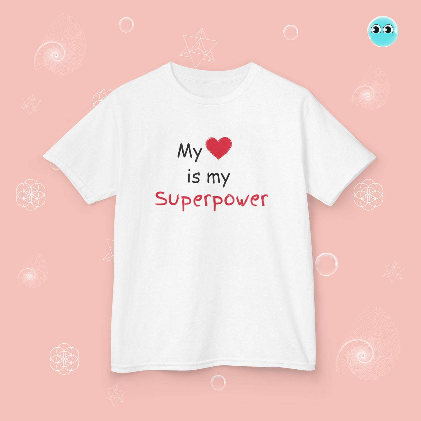 My Heart is My Superpower Tee